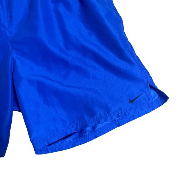 NIKE Men's Blue Drawstring Gym Athletic Running Shorts Size Large - Picture 2 of 7